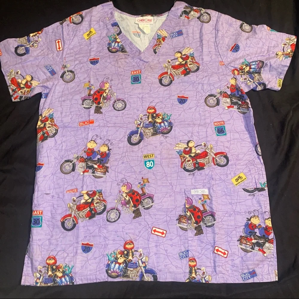 SCRUB TOPS - Picture 8 of 16